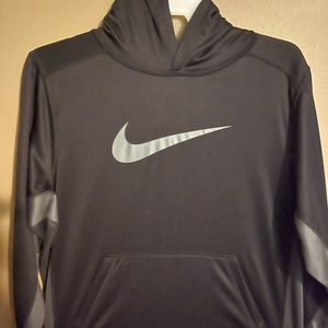Nike Therma fit black and dark gray hoodie